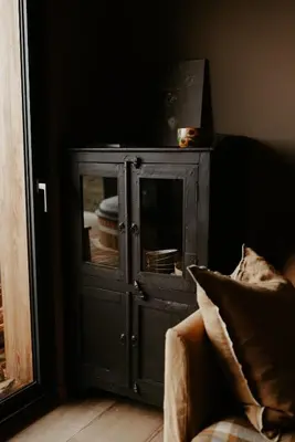 Coin salon dans l'établissement Aux Choses Simples