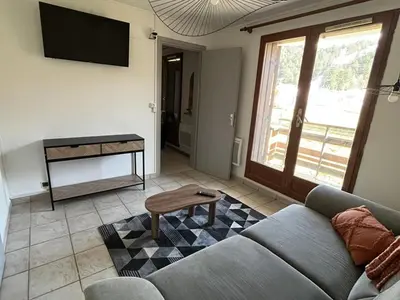 Plan de l'établissement Appartement T4 Cabine, accès direct neige, Wifi - FR-1-787-137