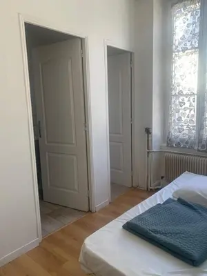 Un ou plusieurs lits dans un hébergement de l'établissement Villa Ramuntcho