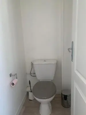 Salle de bains dans l'établissement Villa Ramuntcho