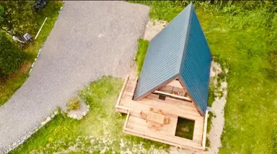 Bâtiment de la maison de vacances