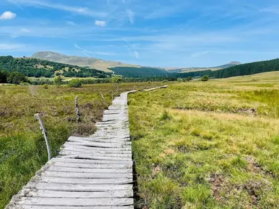Paysage naturel près de la maison de vacances