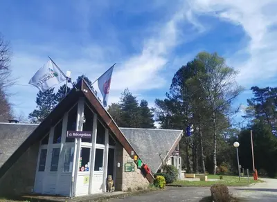 Bâtiment de la tente de luxe