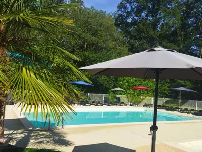 Piscine de l'établissement Mobil-home 27m² à Saint-Gérons avec terrasse - API-1-52-1316 ou située à proximité
