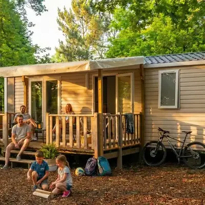 Mobil-home confortable avec terrasse - 6 personnes - API-1-52-1308