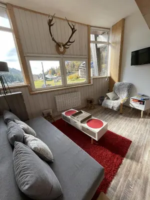 Coin salon dans l'établissement Studio duplex hyper centre 4 personnes