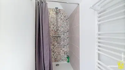 Salle de bains dans l'établissement Buron St Roch