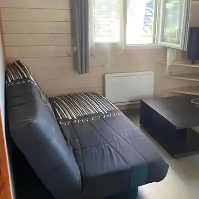 Chalet climatisé avec piscine