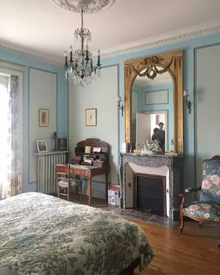Un ou plusieurs lits dans un hébergement de l'établissement Beautiful French mansion Perigord Dordogne Lascaux