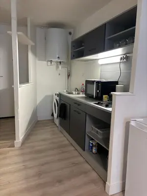 Cuisine ou kitchenette dans l'établissement Le relais - Limoges