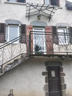 Balcon ou terrasse dans l'établissement Maison typique avec 3 chambres pour 6 à 8 personnes