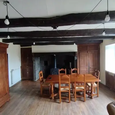 Maison typique avec 3 chambres pour 6 à 8 personnes
