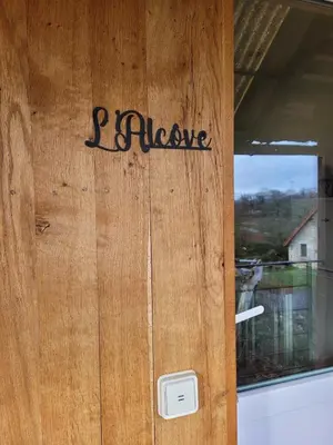 Plan de l'établissement Gîte L'alcôve