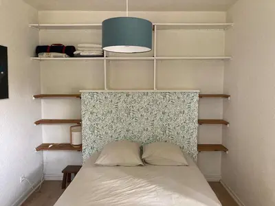 Un ou plusieurs lits dans un hébergement de l'établissement Country house! Maison de campagne!