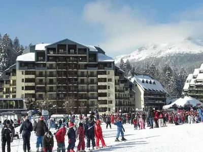 L'établissement Charmant T2 Pied des Pistes, Animaux Admis - FR-1-787-141 en hiver
