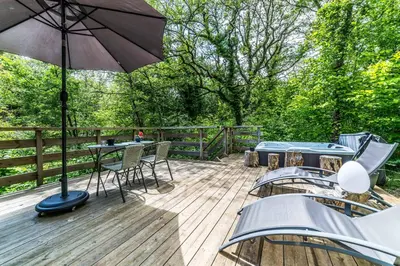 Balcon ou terrasse dans l'établissement 