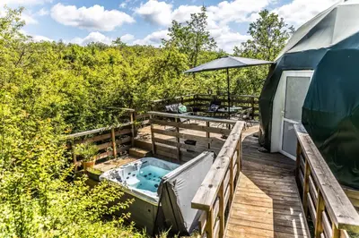 Balcon ou terrasse dans l'établissement 