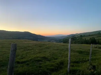 Paysage naturel près de la maison de vacances