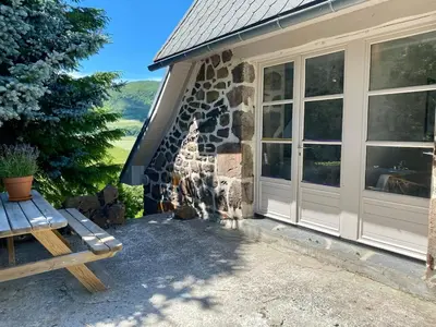 Jardin de l'établissement Peaceful and comfortable gite with valley view