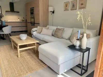 Cuisine ou kitchenette dans l'établissement Peaceful and comfortable gite with valley view