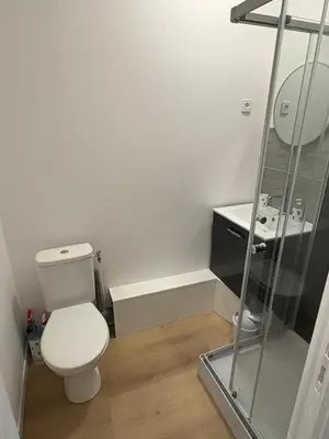 Salle de bains dans l'établissement Appartement du Souvenir BIS Confort et Centre ville