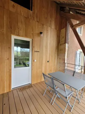 Plan de l'établissement La Terrasse Gîte