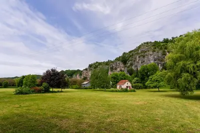Paysage naturel près de la maison de vacances