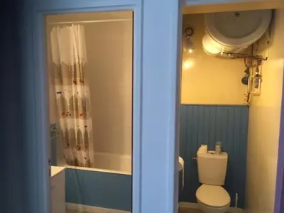Salle de bains dans l'établissement Appartement 4 personnes Super Besse