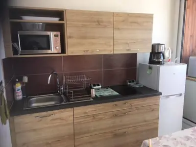 Cuisine ou kitchenette dans l'établissement Appartement 4 personnes Super Besse