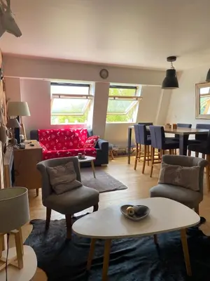 Coin salon dans l'établissement Appartement de 4 à 6 Personnes