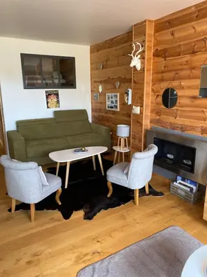 Coin salon dans l'établissement Appartement de 4 à 6 Personnes