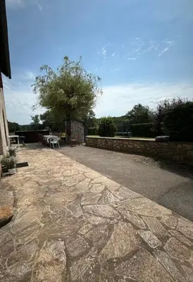 Paysage naturel près de la maison de vacances