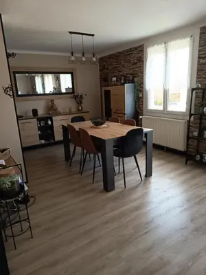 Cuisine ou kitchenette dans l'établissement Maison Sacha