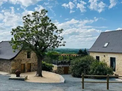 Paysage naturel près de la maison de vacances
