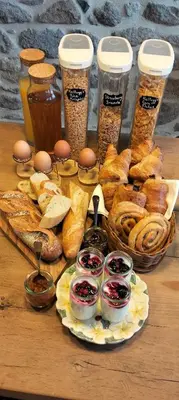 Nourriture dans le B&B/chambre d'hôtes ou à proximité