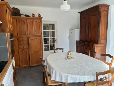Cuisine ou kitchenette dans l'établissement Villa Corrèze Aventure