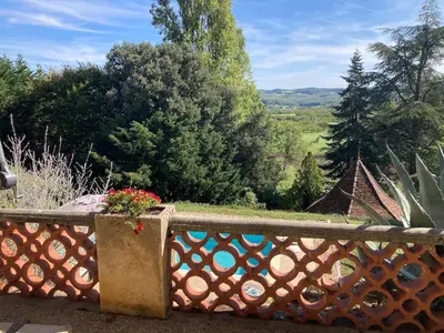 Paysage naturel près de la villa