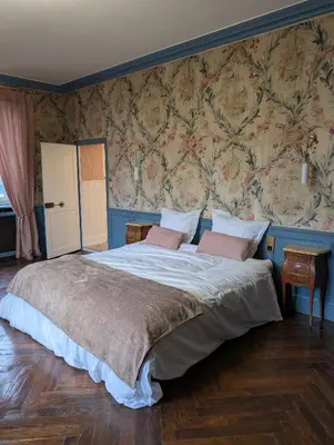 Un ou plusieurs lits dans un hébergement de l'établissement Château du Mas de l'Âge