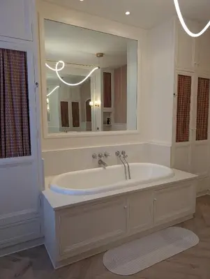 Salle de bains dans l'établissement Château du Mas de l'Âge