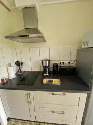 Cuisine ou kitchenette dans l'établissement Appartement t2 proche Lascaux