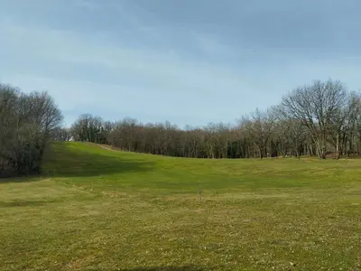 Paysage naturel près de le chalet