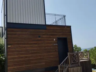 Bâtiment de la maison de vacances