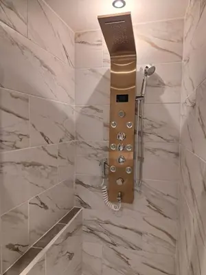 Salle de bains dans l'établissement studio Saphyr