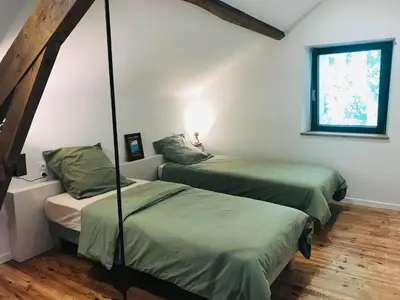 Un ou plusieurs lits dans un hébergement de l'établissement Hilltop Haven in Parlan