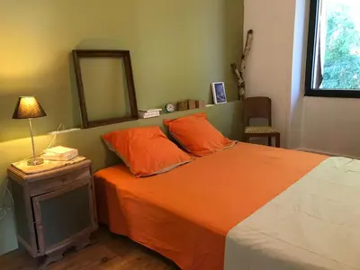 Un ou plusieurs lits dans un hébergement de l'établissement Hilltop Haven in Parlan