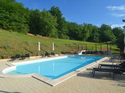 Piscine de l'établissement Holiday Home Gîte für fünf Personen by Interhome ou située à proximité