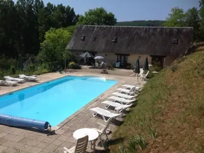 Piscine de l'établissement Holiday Home Gîte für fünf Personen by Interhome ou située à proximité