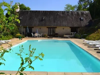 Piscine de l'établissement Holiday Home Gîte für fünf Personen by Interhome ou située à proximité