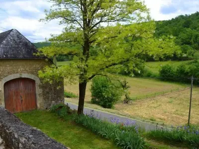 Paysage naturel près de la maison de vacances