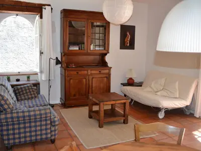 Coin salon dans l'établissement Holiday Home Gîte für zwei Personen by Interhome